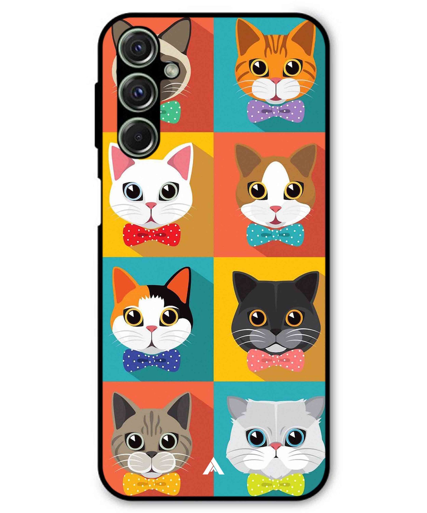 Kitties Metal Back Cover Phone Case for Samsung Galaxy M34