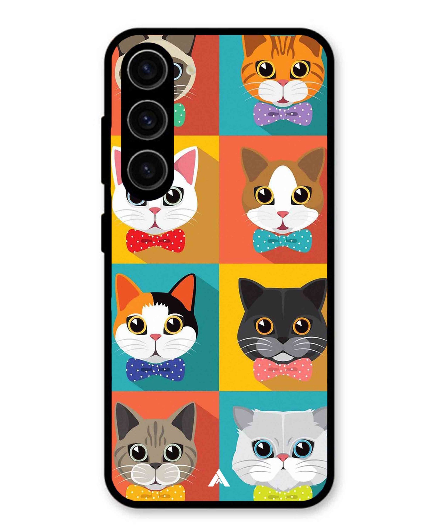 Kitties Metal Back Cover Phone Case for Samsung Galaxy S23