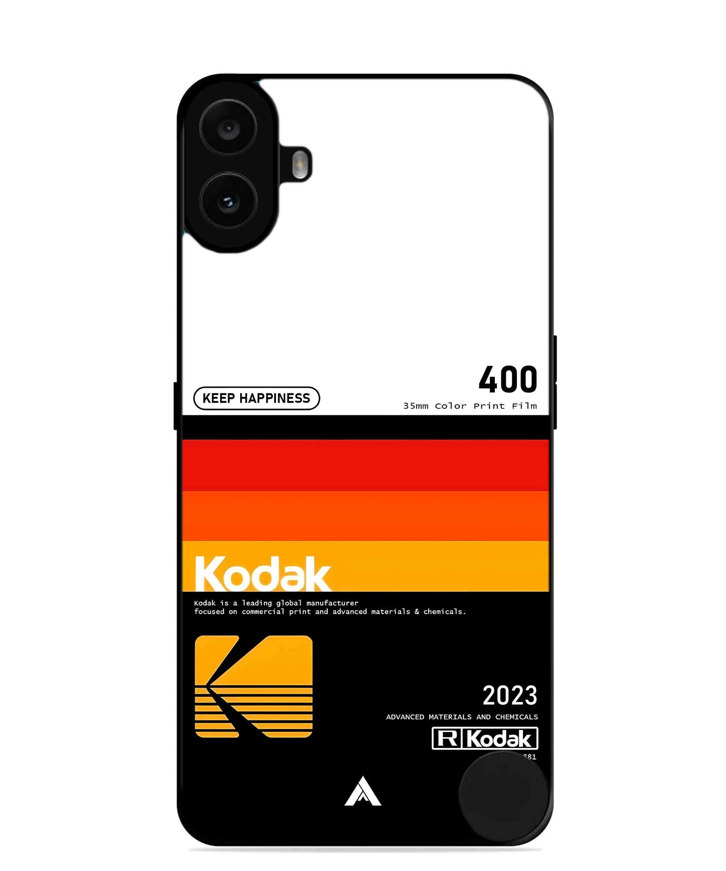 Kodak 400 Aesthetic Metal Back Cover Phone Case for Nothing CMF Phone 1