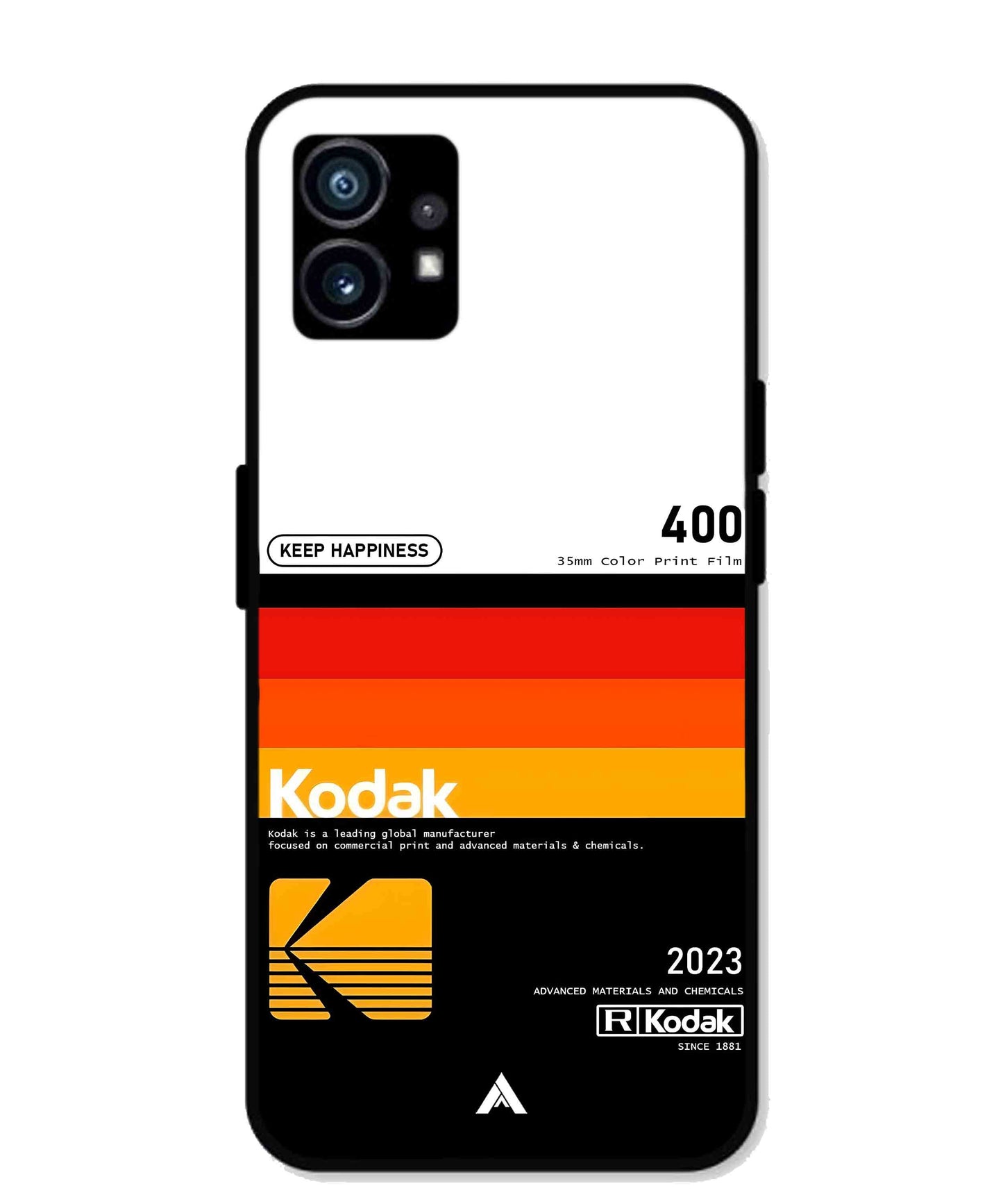 Kodak 400 Aesthetic Metal Back Cover Phone Case for Nothing Phone 1
