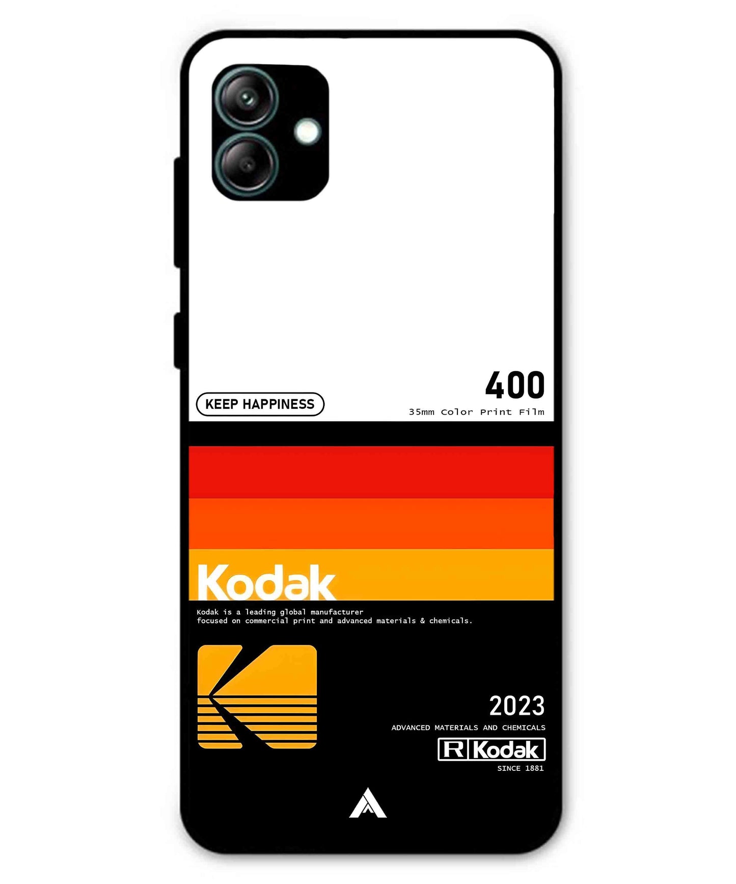 Kodak 400 Aesthetic Metal Back Cover Phone Case for Samsung Galaxy A04