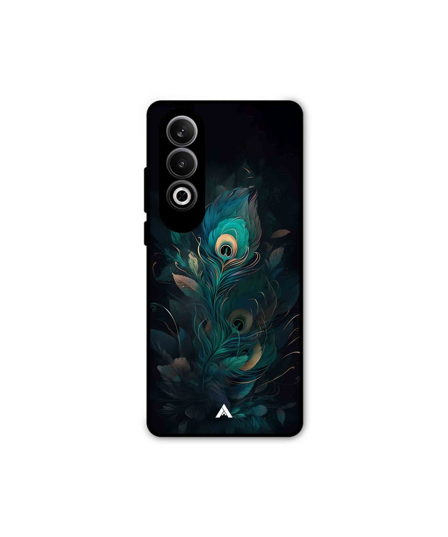 Krishna Mor Punkh Metal Back Cover Phone Case for Oneplus Nord CE 4