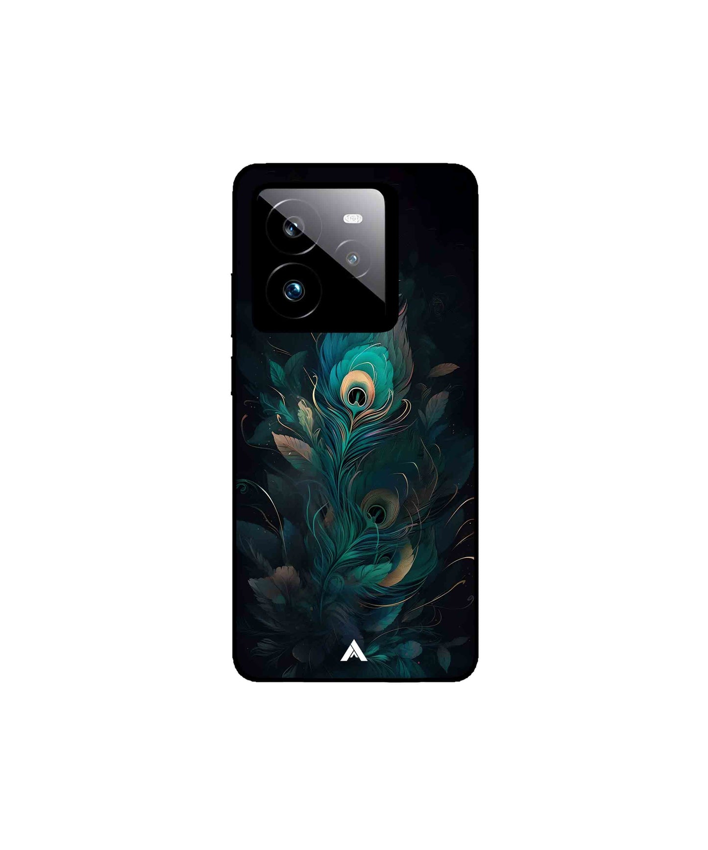 Krishna Mor Punkh Metal Back Cover Phone Case for Realme GT 7 Pro