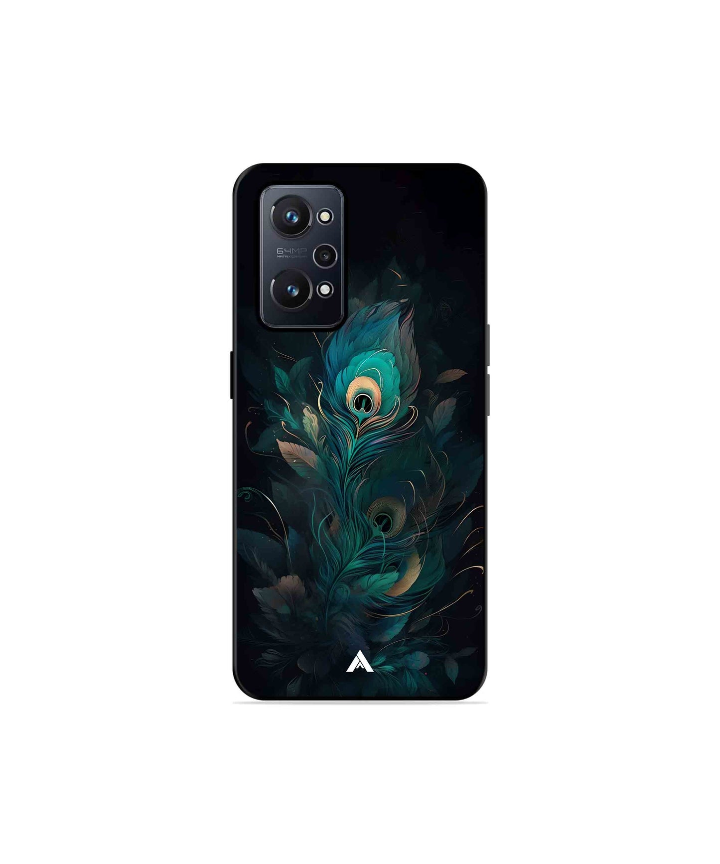 Krishna Mor Punkh Metal Back Cover Phone Case for Realme GT Neo 2