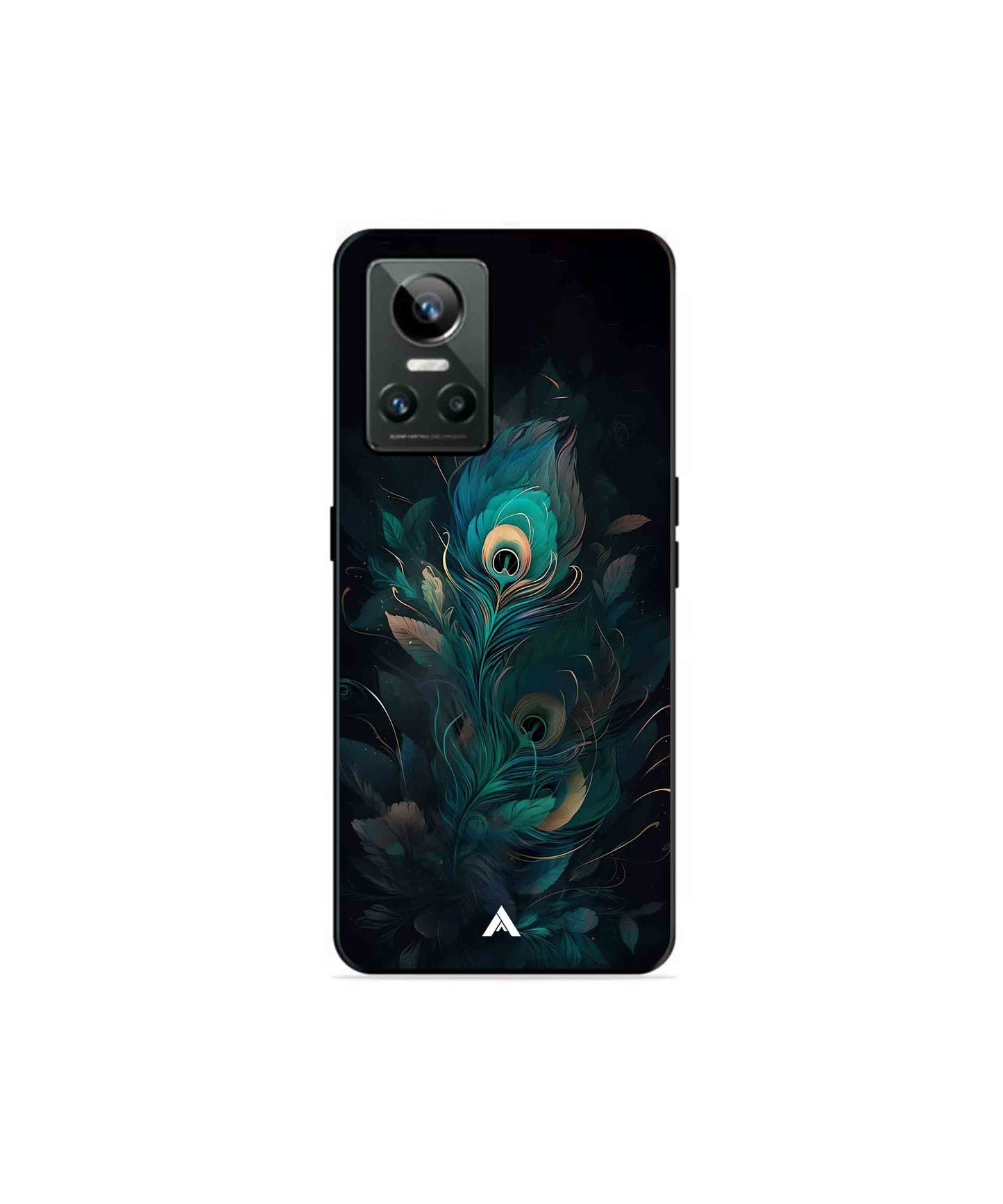 Krishna Mor Punkh Metal Back Cover Phone Case for Realme GT Neo 3