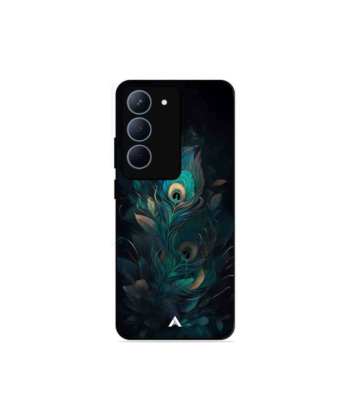 Krishna Mor Punkh Metal Back Cover Phone Case for Realme P3X
