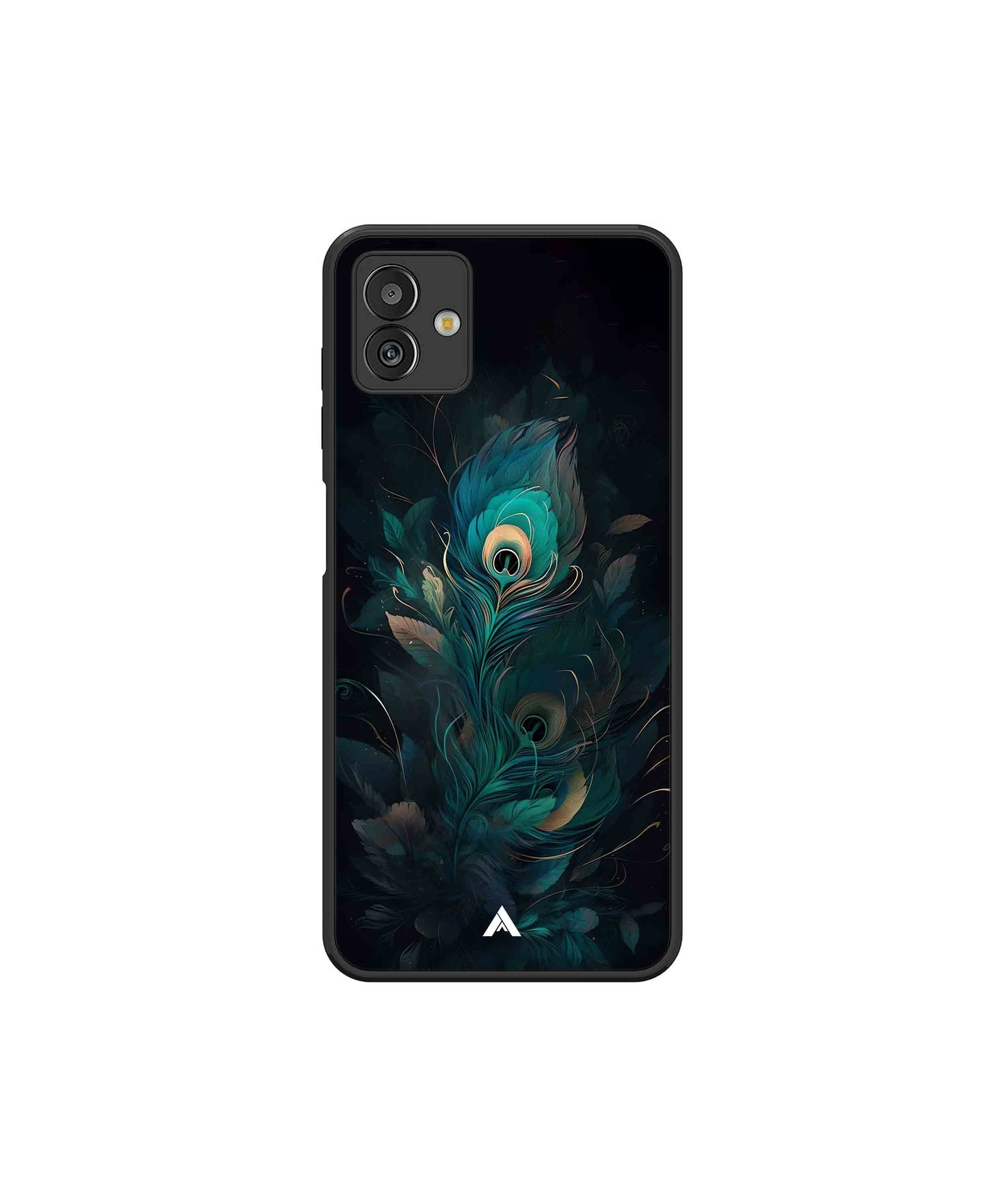 Krishna Mor Punkh Metal Back Cover Phone Case for Samsugn Galaxy M13 5G