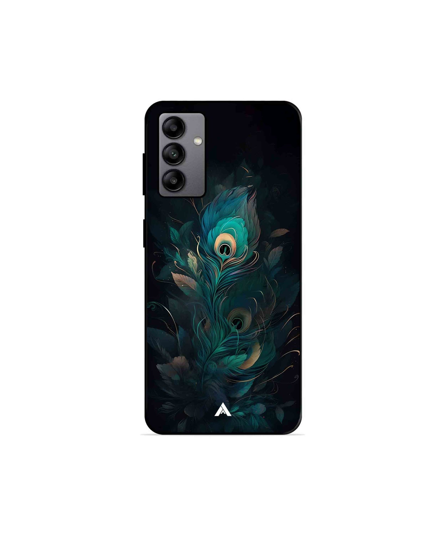 Krishna Mor Punkh Metal Back Cover Phone Case for Samsung Galaxy A04s
