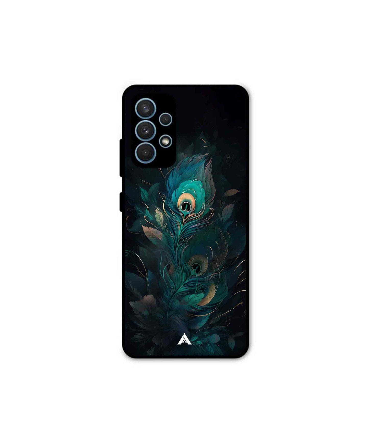 Krishna Mor Punkh Metal Back Cover Phone Case for Samsung Galaxy A52