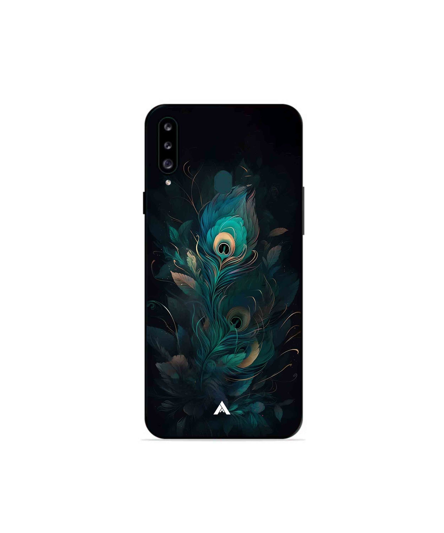 Krishna Mor Punkh Metal Back Cover Phone Case for Samsung Galaxy A70