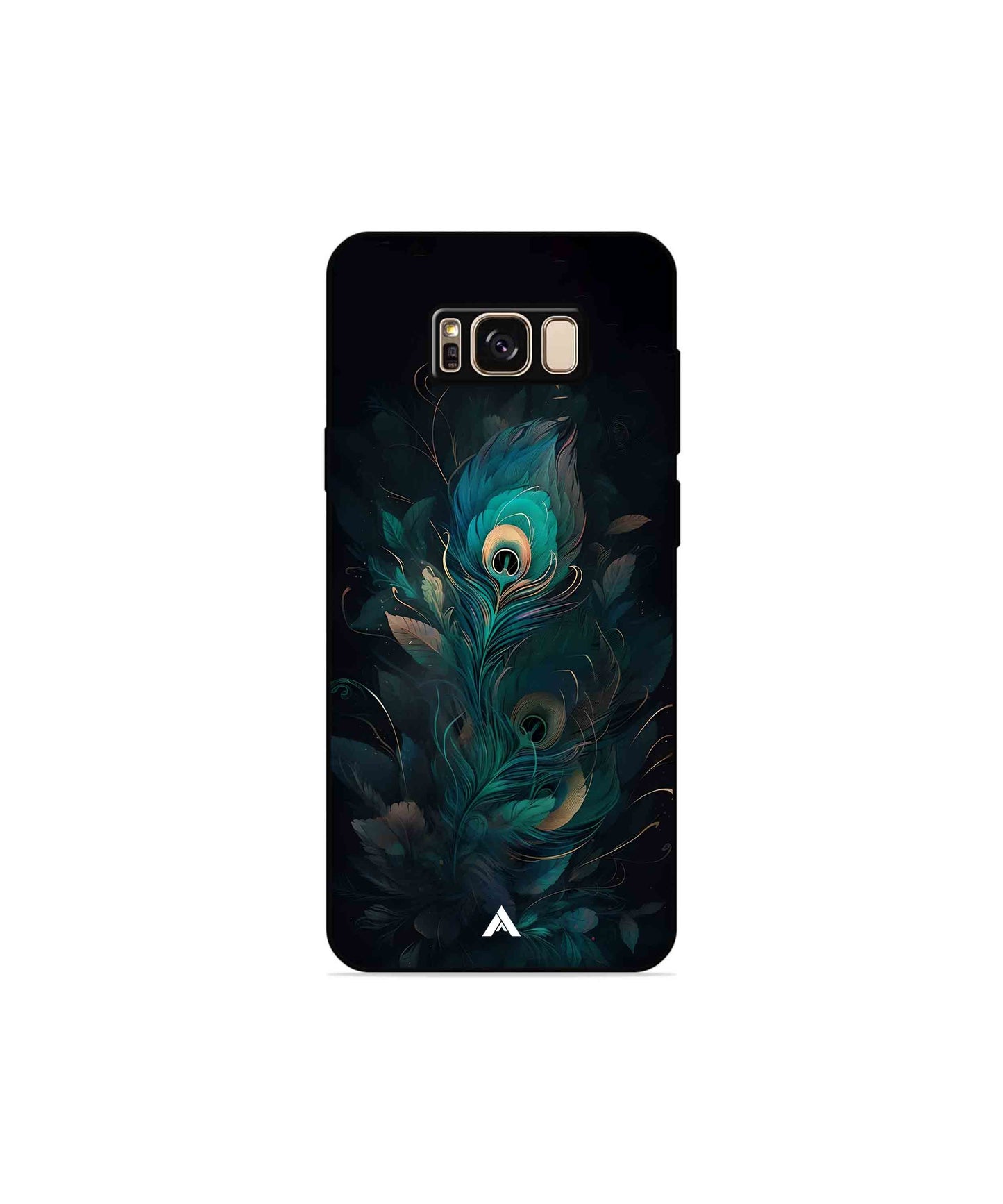 Krishna Mor Punkh Metal Back Cover Phone Case for Samsung Galaxy S8 Plus