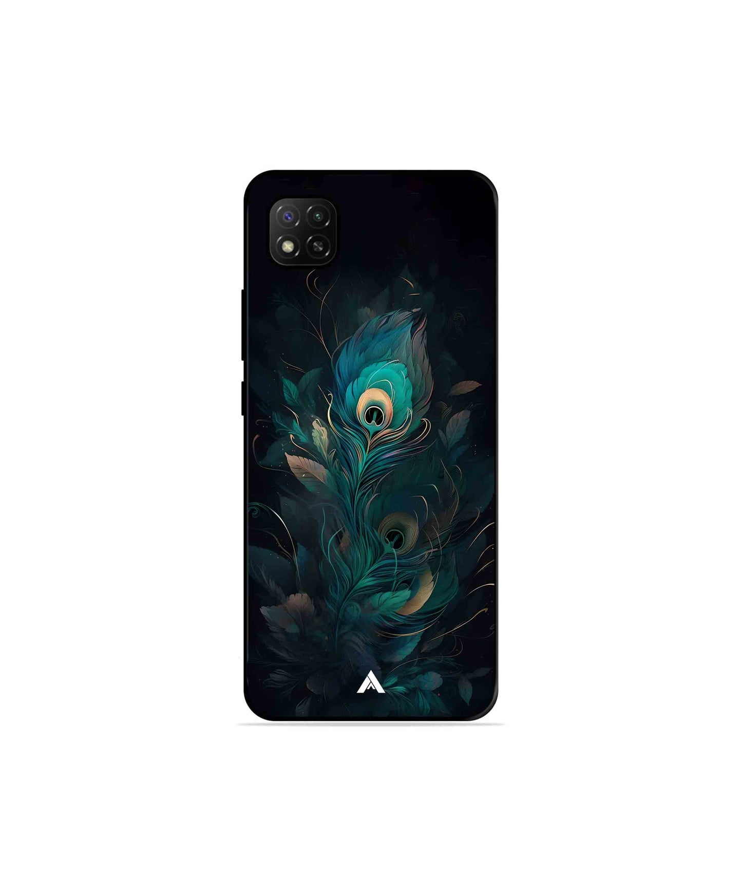 Krishna Mor Punkh Metal Back Cover Phone Case for Xiaomi Redmi Activ 9