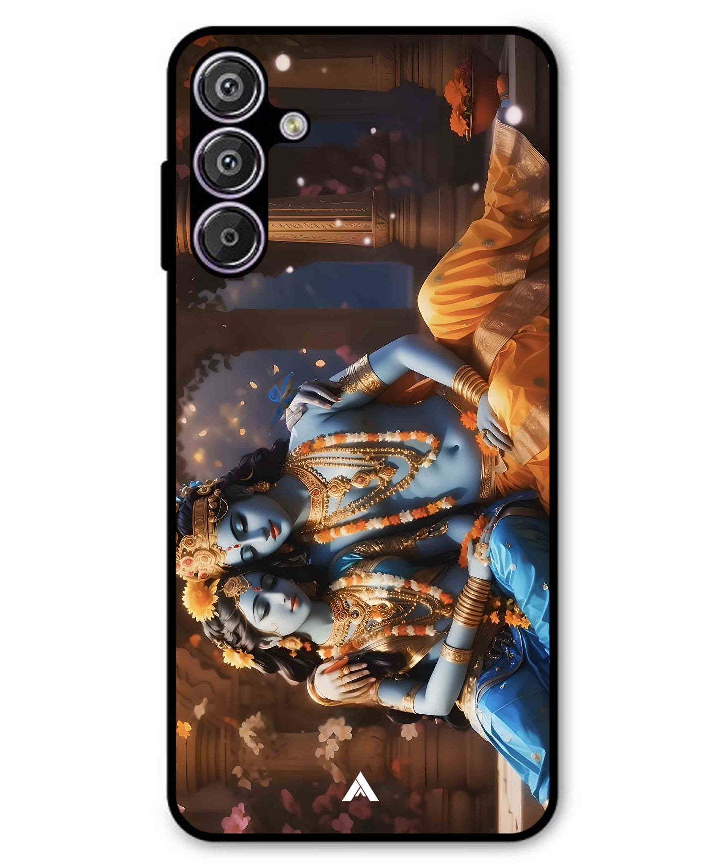 Krishna Radha Metal Back Cover Phone Case for Samsung Galaxy A13 5G