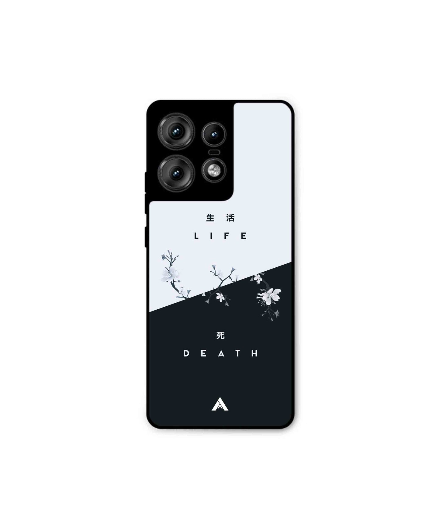 Life Death Metal Back Cover Phone Case for Moto Edge 50 Pro