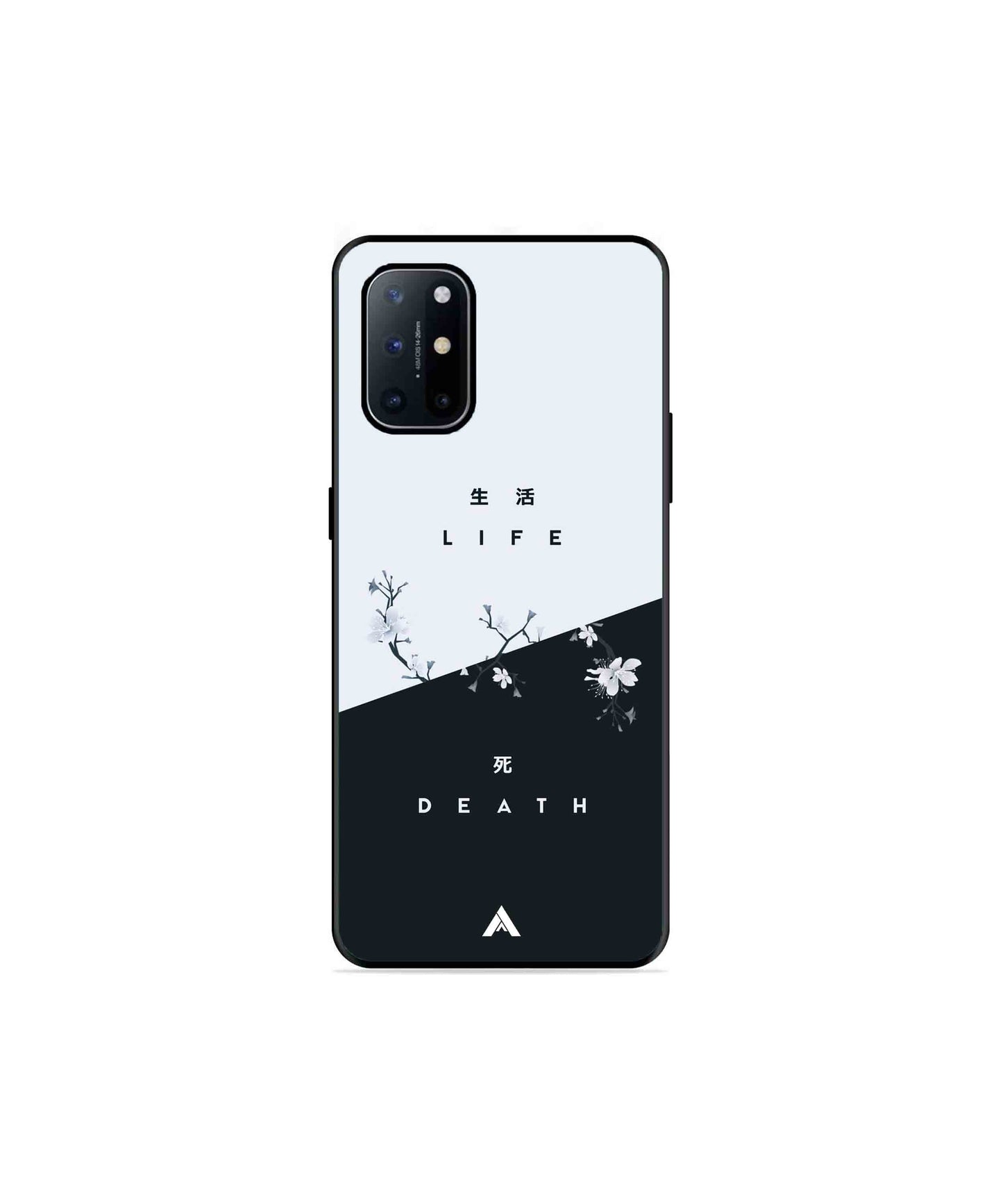 Life Death Metal Back Cover Phone Case for Oneplus 8T