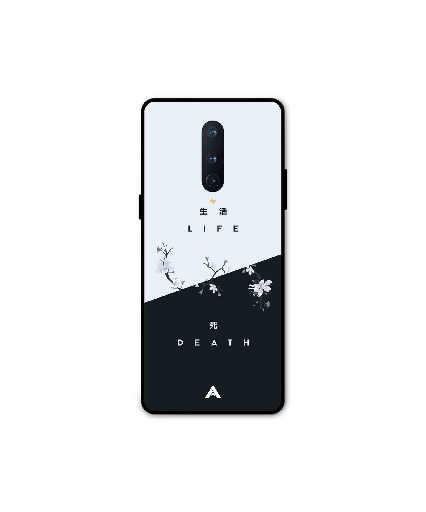 Life Death Metal Back Cover Phone Case for Oneplus 8