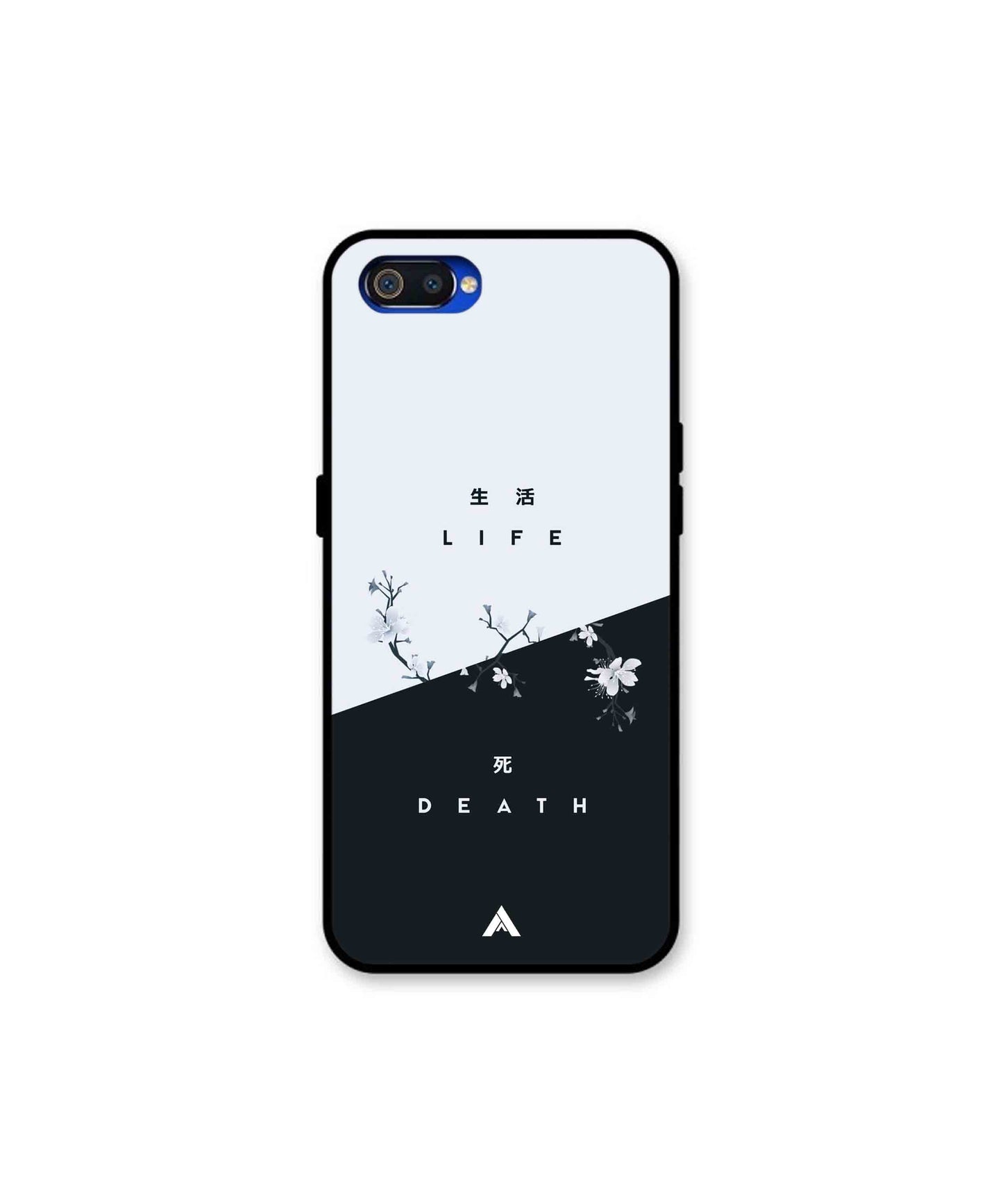 Life Death Metal Back Cover Phone Case for Oppo A1K