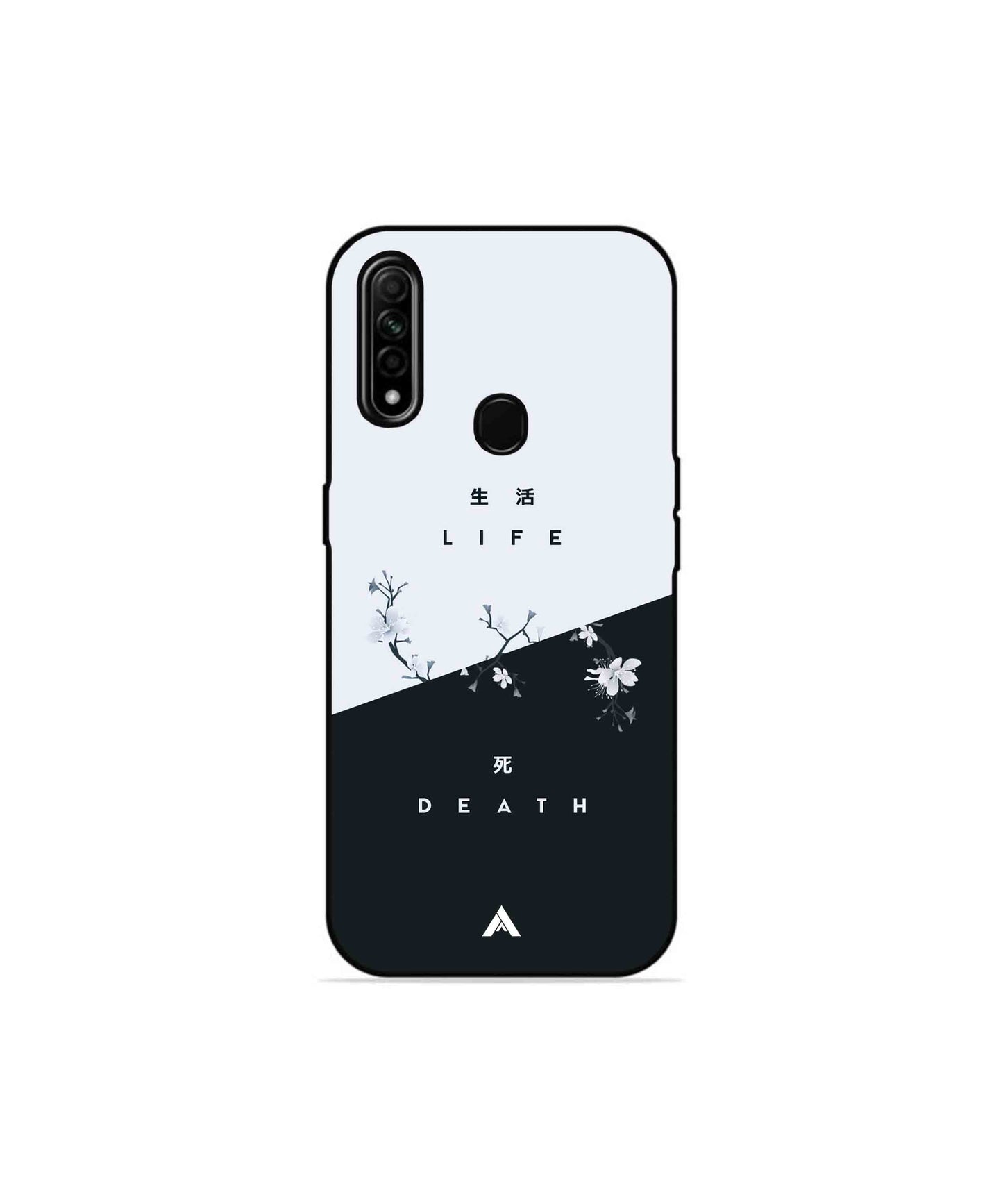 Life Death Metal Back Cover Phone Case for Oppo A31