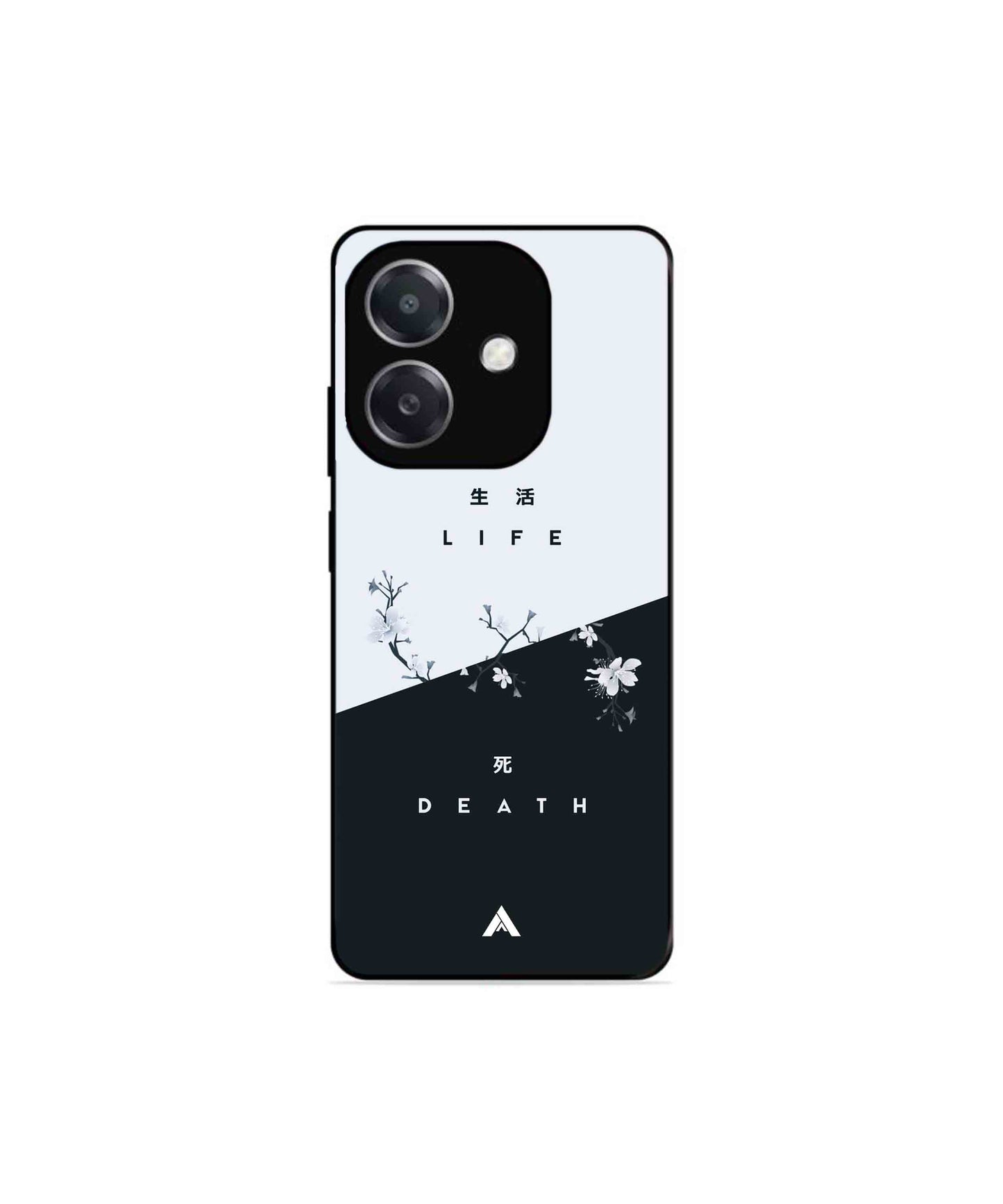 Life Death Metal Back Cover Phone Case for Oppo A3X