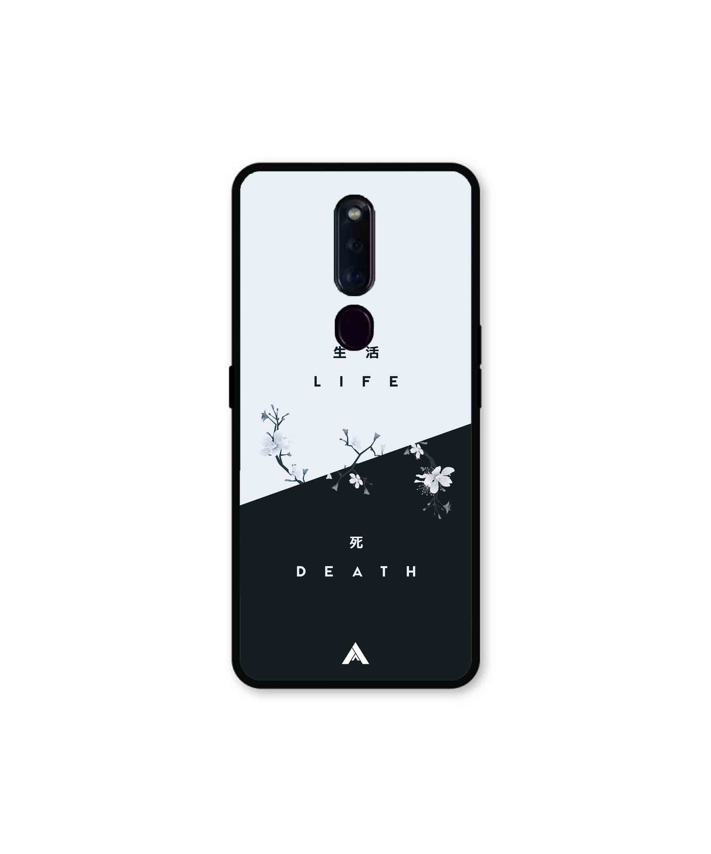 Life Death Metal Back Cover Phone Case for Oppo F11 Pro