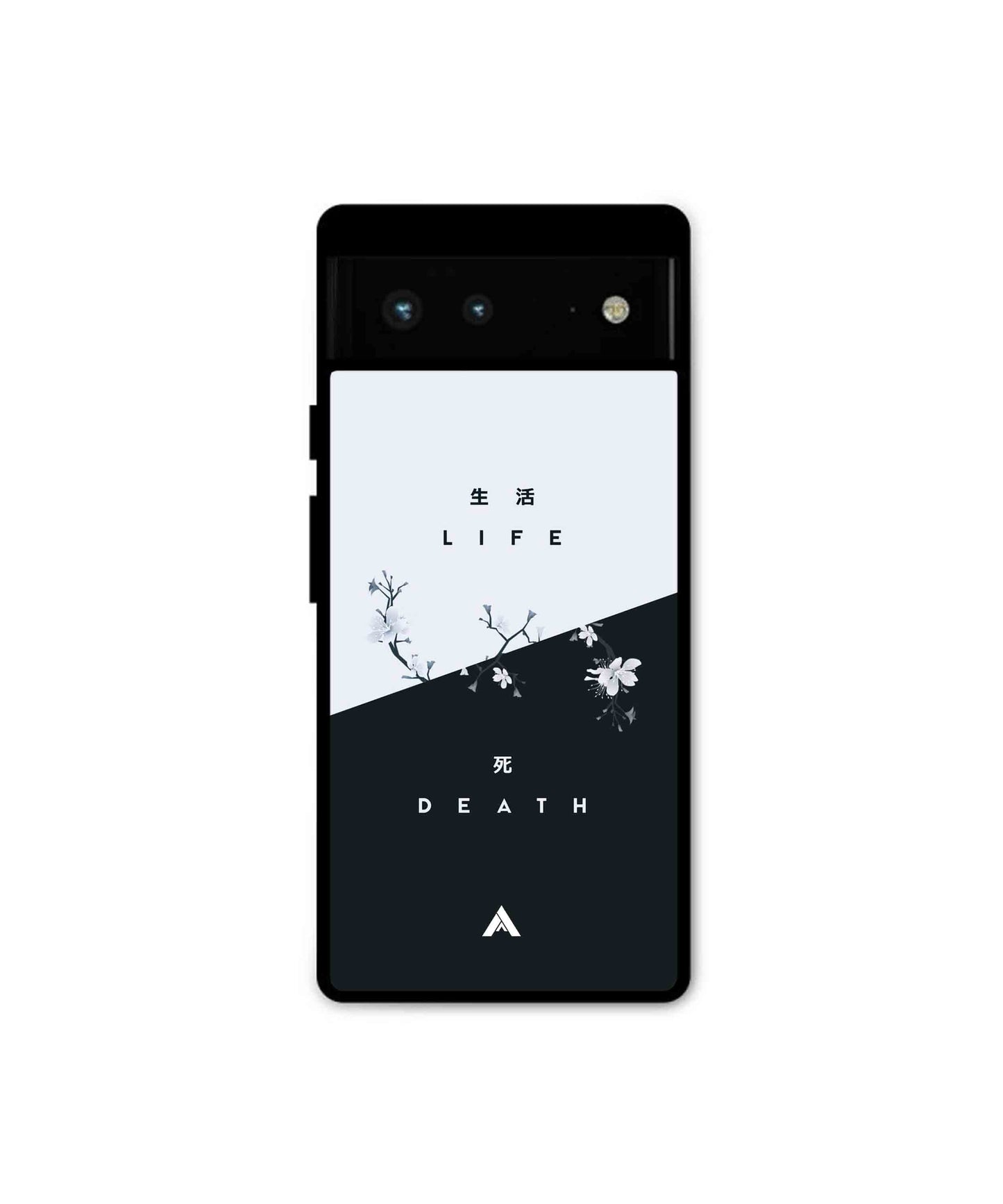 Life Death Metal Back Cover Phone Case for Pixel 6A