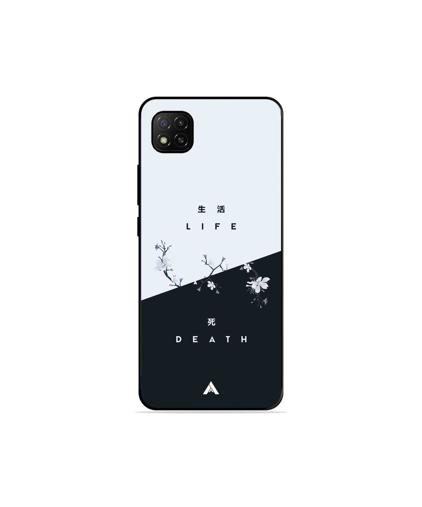 Life Death Metal Back Cover Phone Case for Poco C31