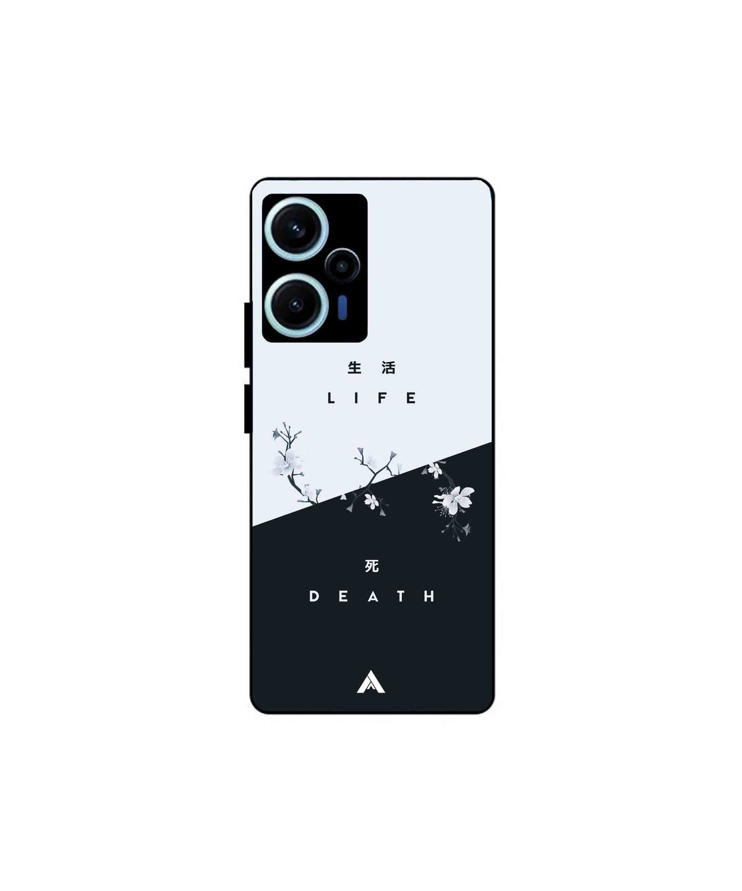 Life Death Metal Back Cover Phone Case for Poco F5