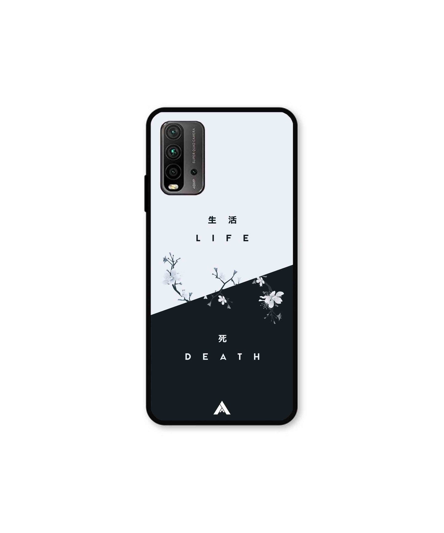 Life Death Metal Back Cover Phone Case for Poco M3