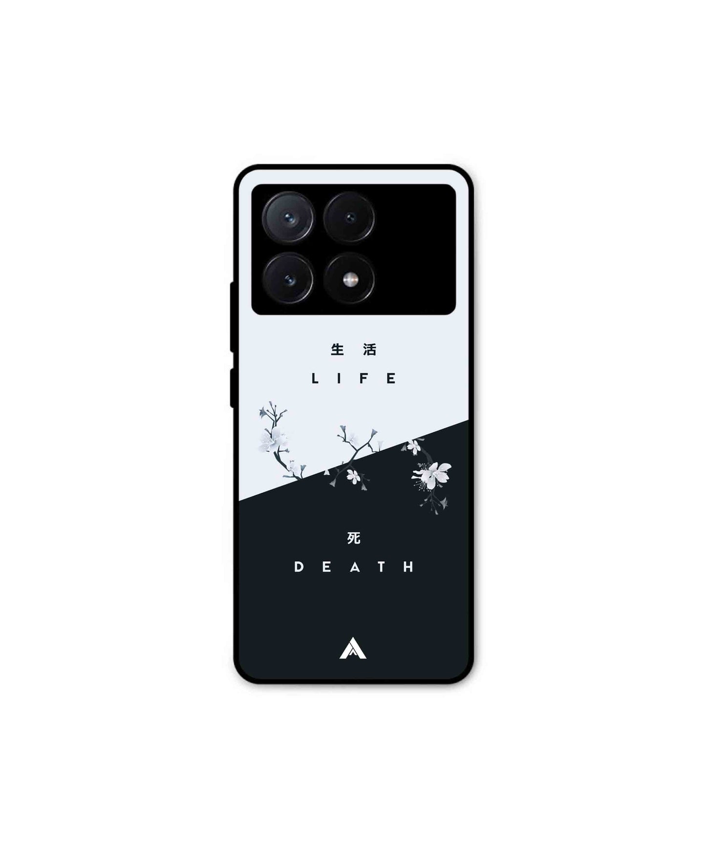 Life Death Metal Back Cover Phone Case for Poco X6 Pro