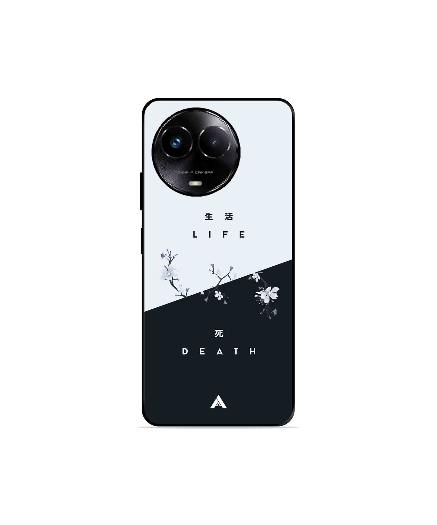 Life Death Metal Back Cover Phone Case for Realme 11X