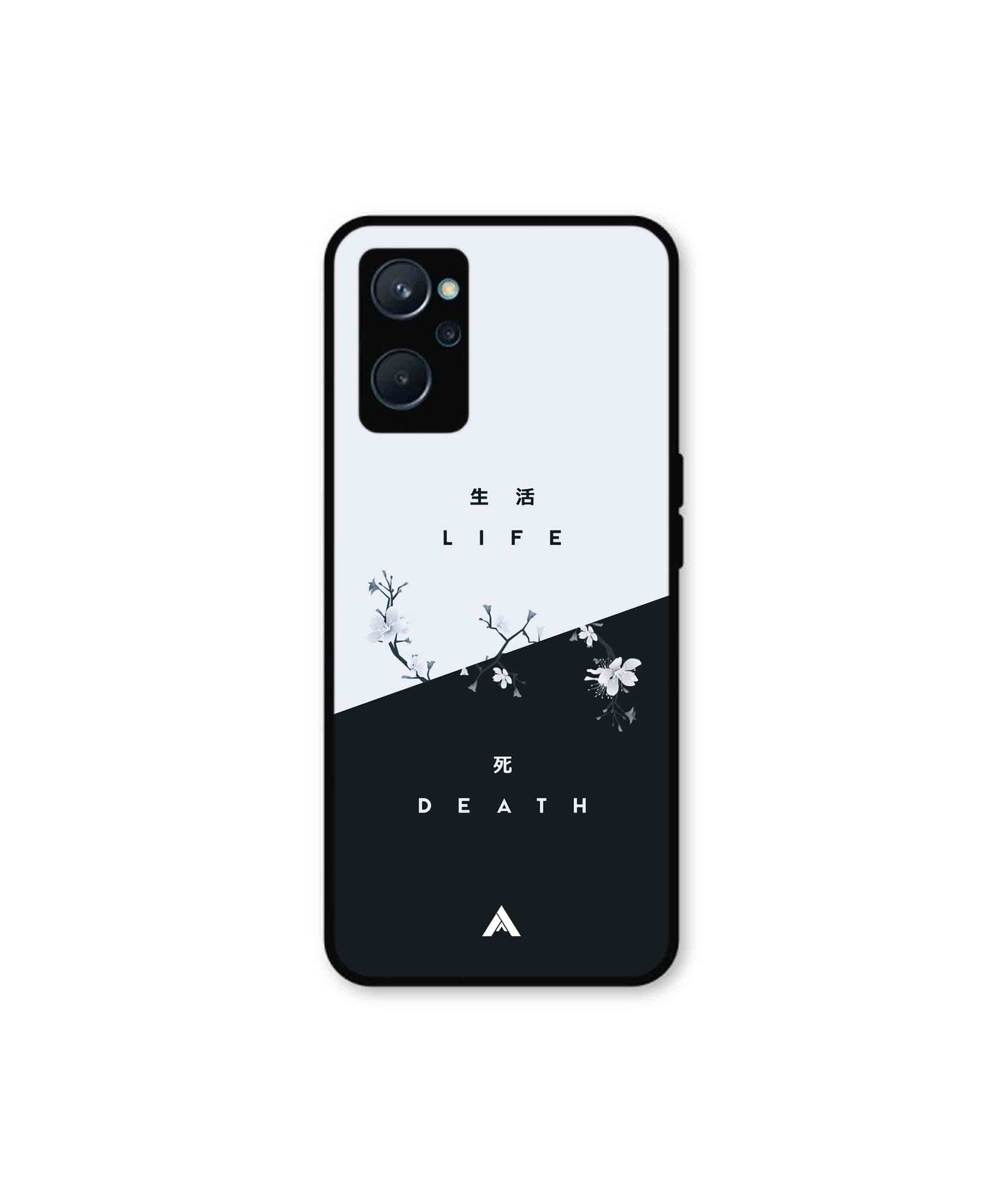 Life Death Metal Back Cover Phone Case for Realme 9i