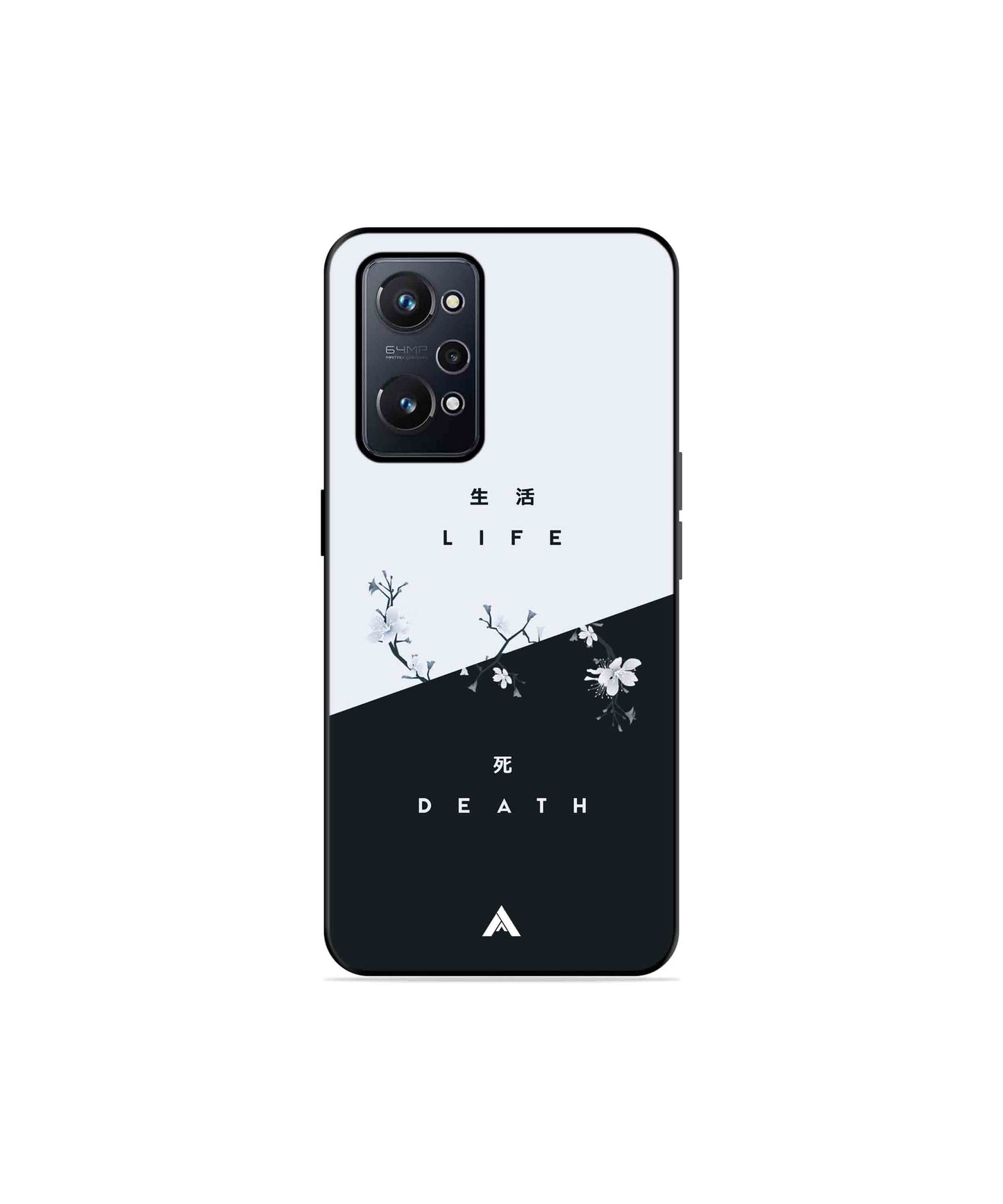 Life Death Metal Back Cover Phone Case for Realme GT Neo 2