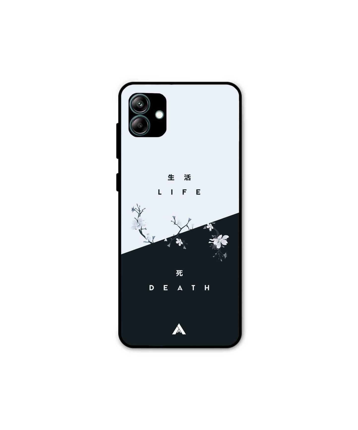 Life Death Metal Back Cover Phone Case for Samsung Galaxy A04