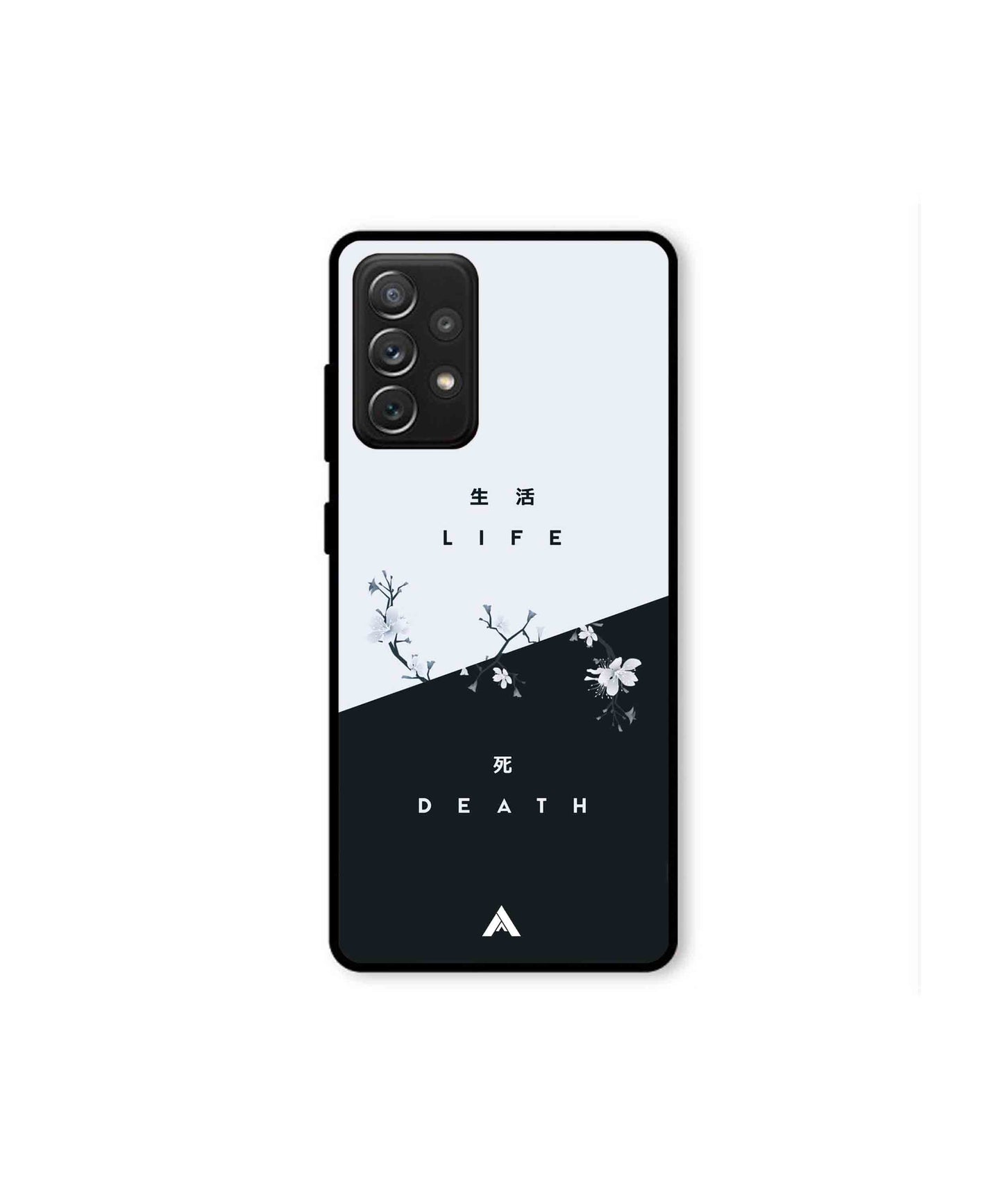 Life Death Metal Back Cover Phone Case for Samsung Galaxy A72