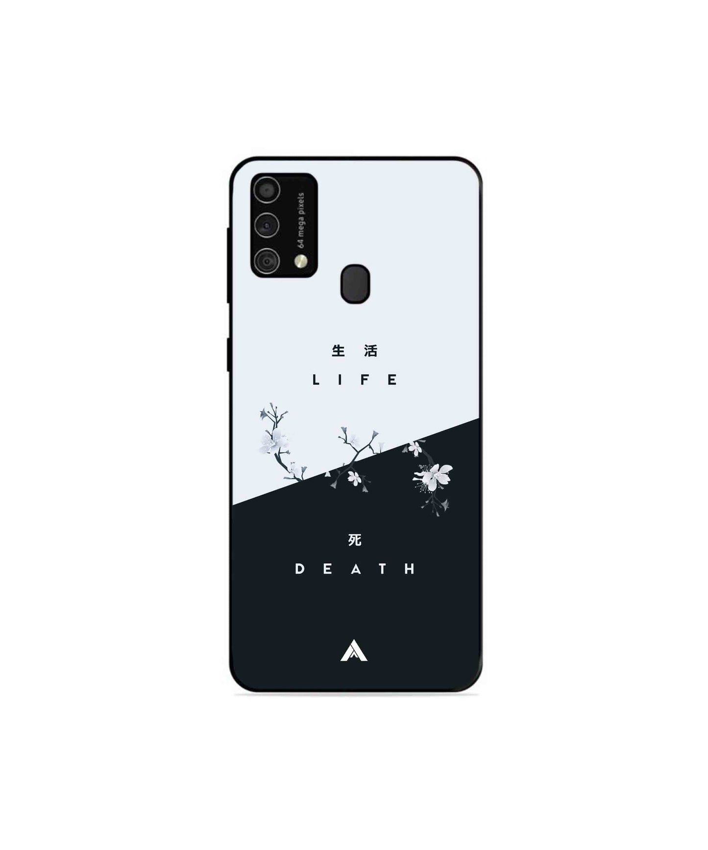 Life Death Metal Back Cover Phone Case for Samsung Galaxy F41