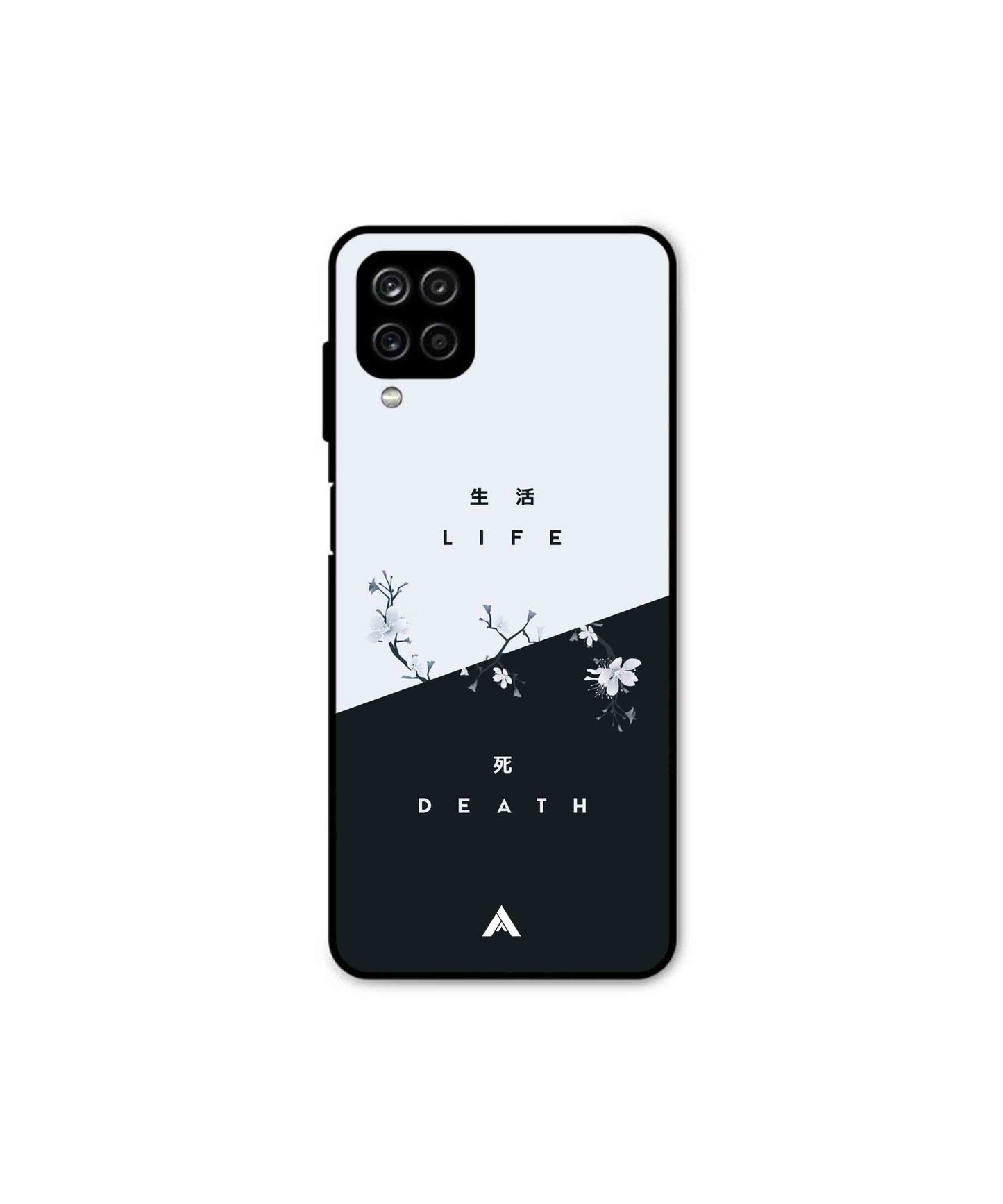 Life Death Metal Back Cover Phone Case for Samsung Galaxy M32 4G
