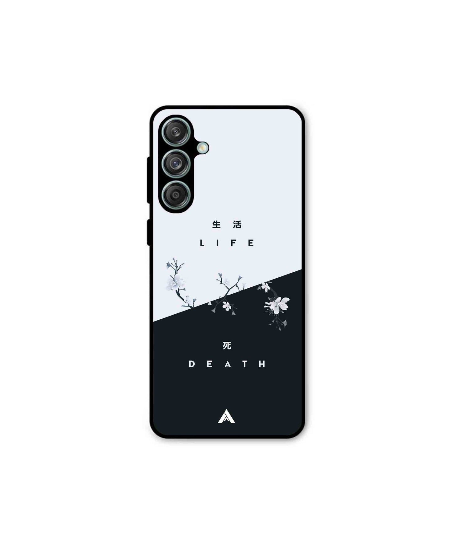 Life Death Metal Back Cover Phone Case for Samsung Galaxy M55