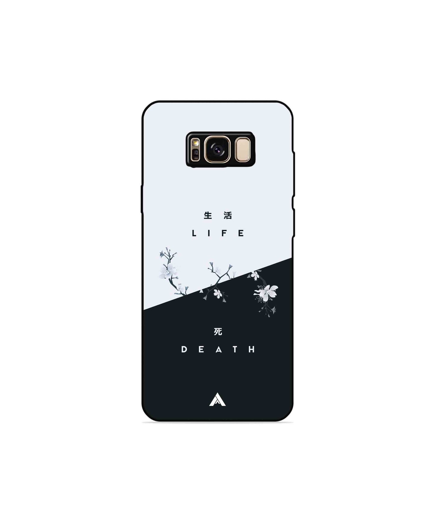 Life Death Metal Back Cover Phone Case for Samsung Galaxy S8 Plus