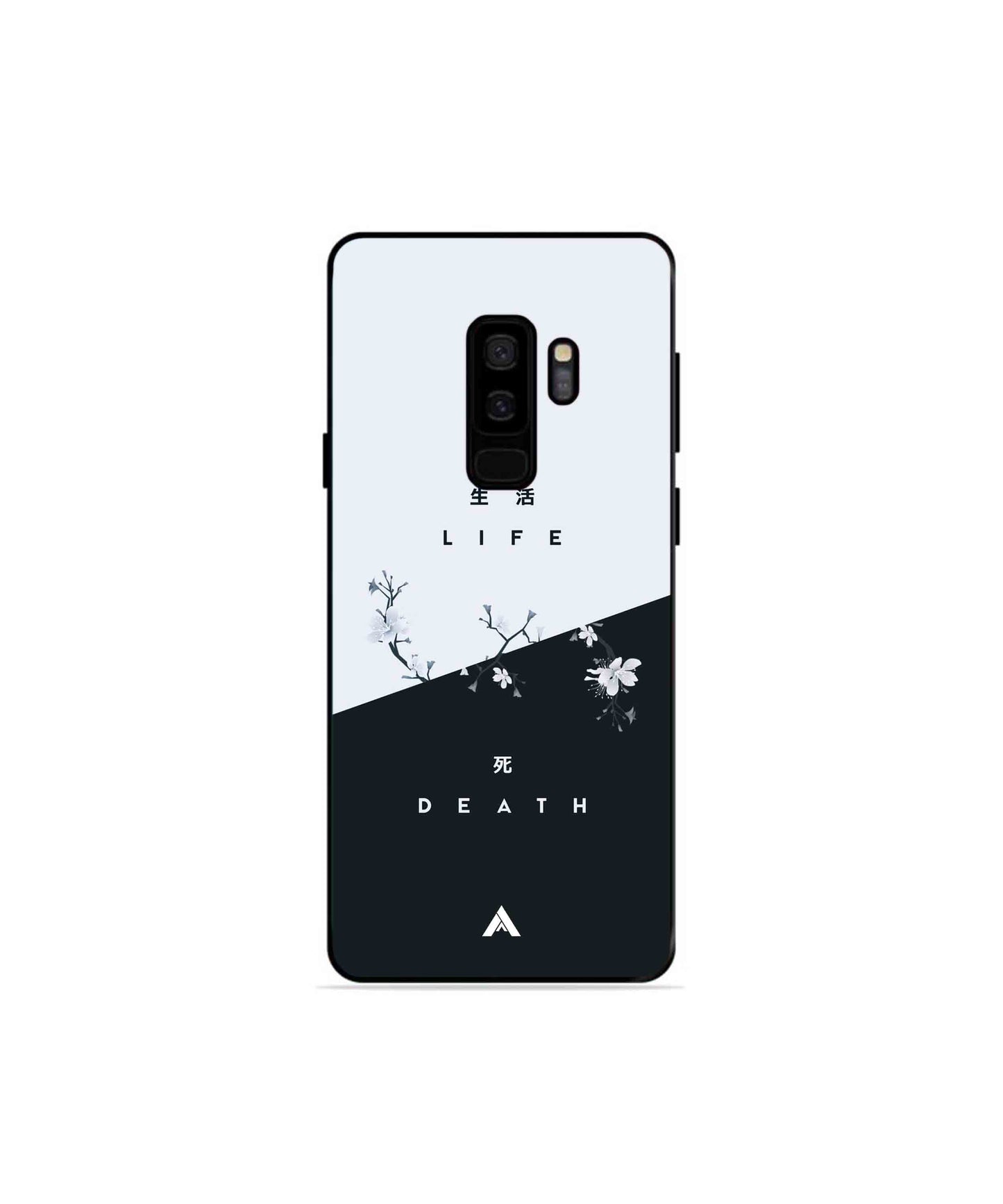 Life Death Metal Back Cover Phone Case for Samsung Galaxy S9 Plus