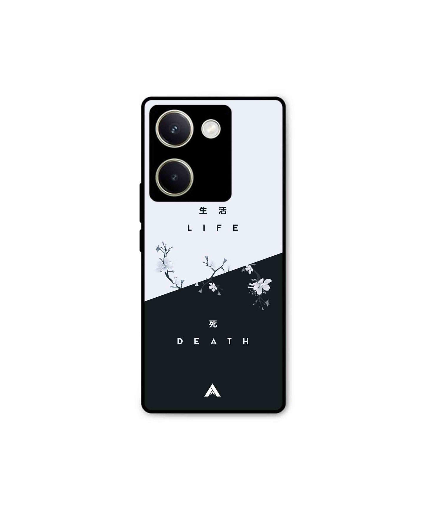Life Death Metal Back Cover Phone Case for Vivo Y200 Pro