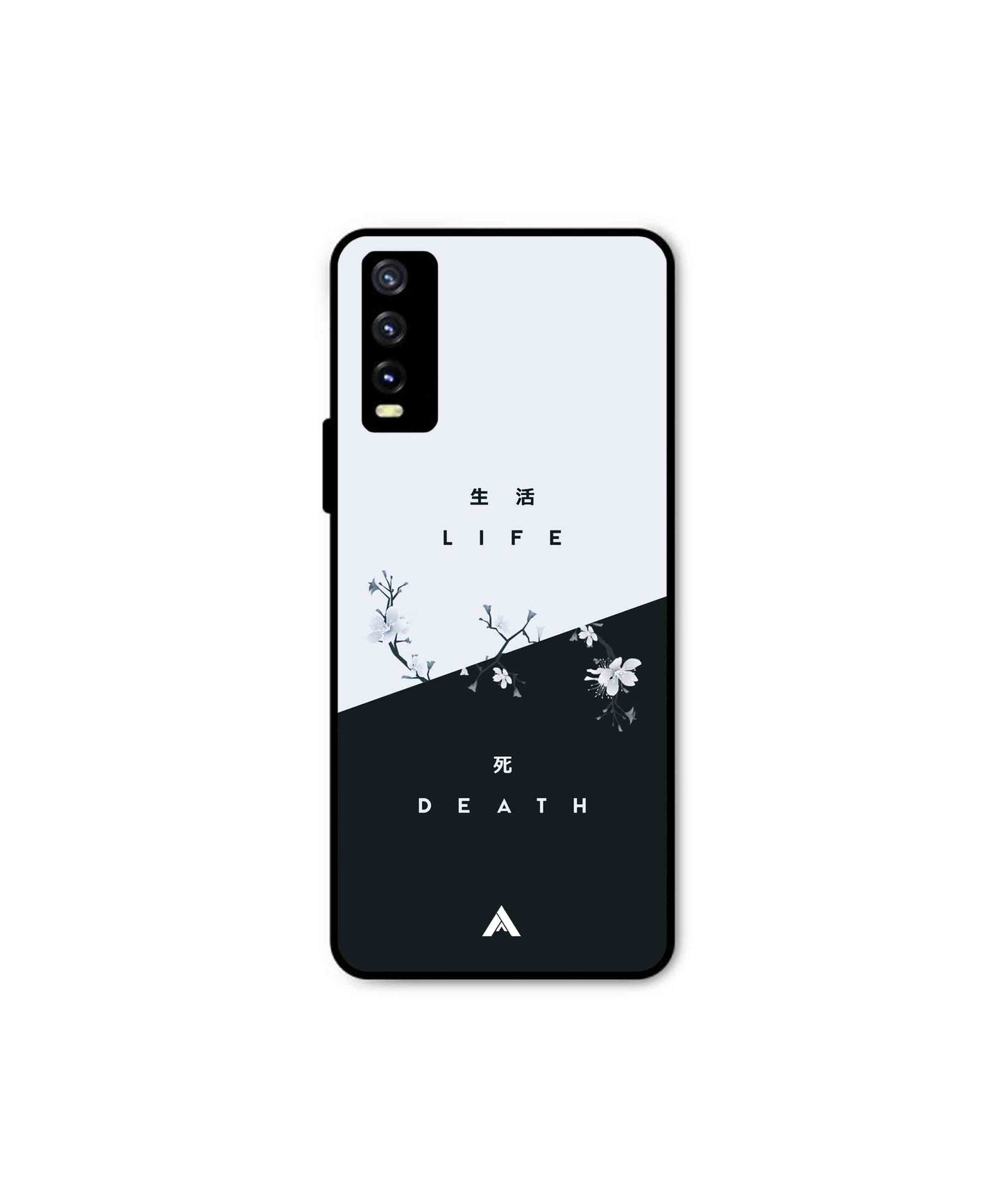 Life Death Metal Back Cover Phone Case for Vivo Y20a
