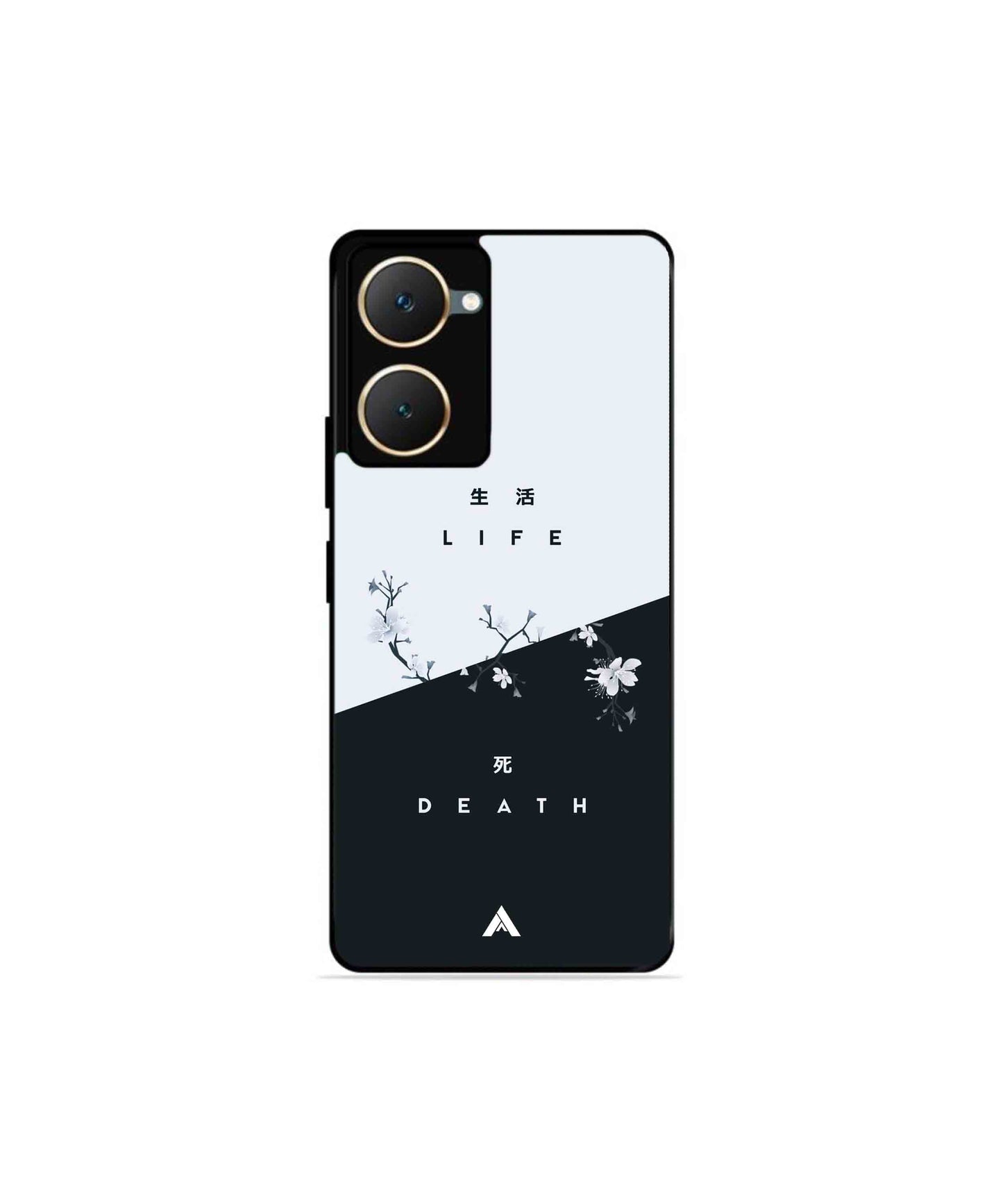 Life Death Metal Back Cover Phone Case for Vivo Y28s