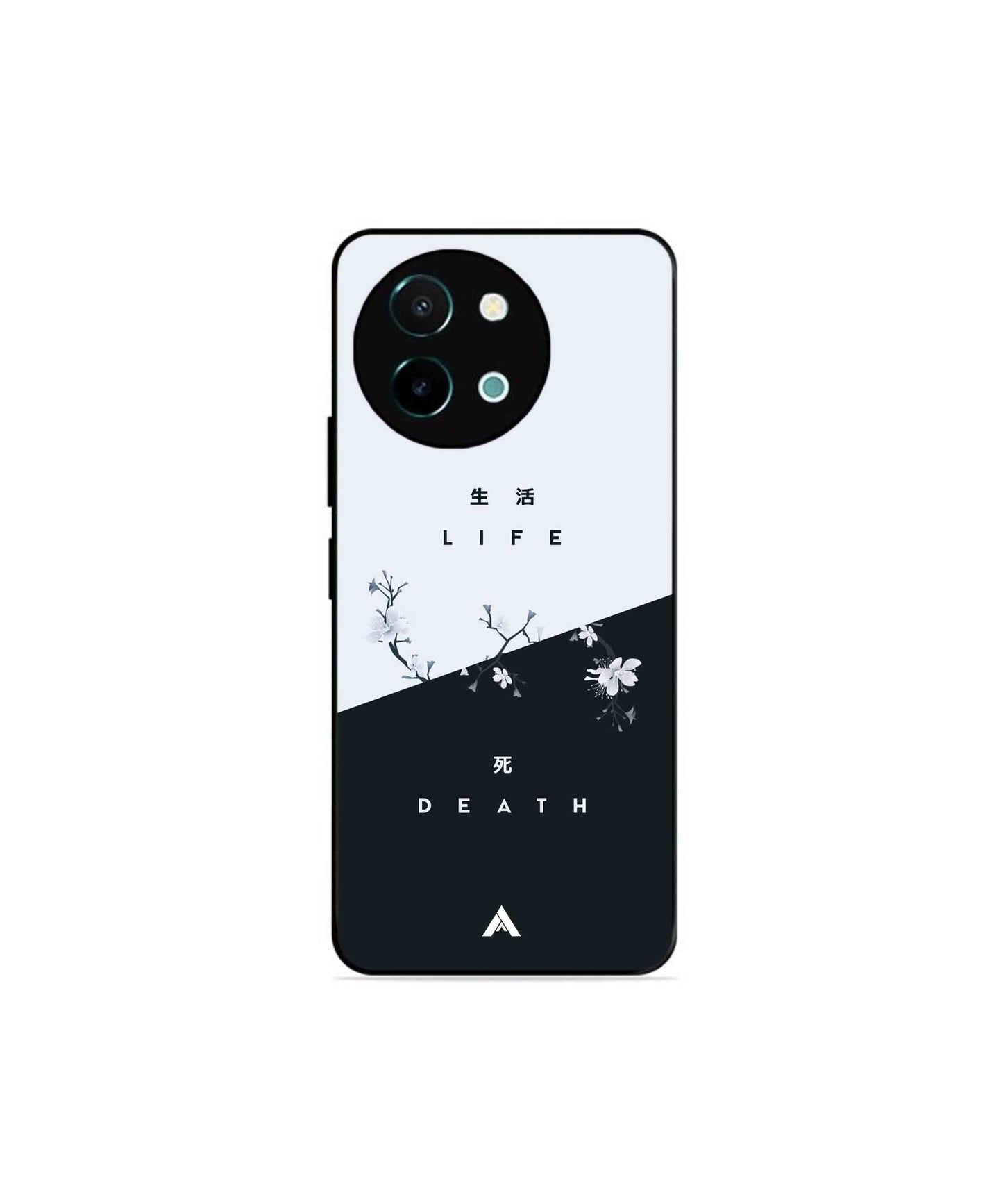 Life Death Metal Back Cover Phone Case for Vivo Y58