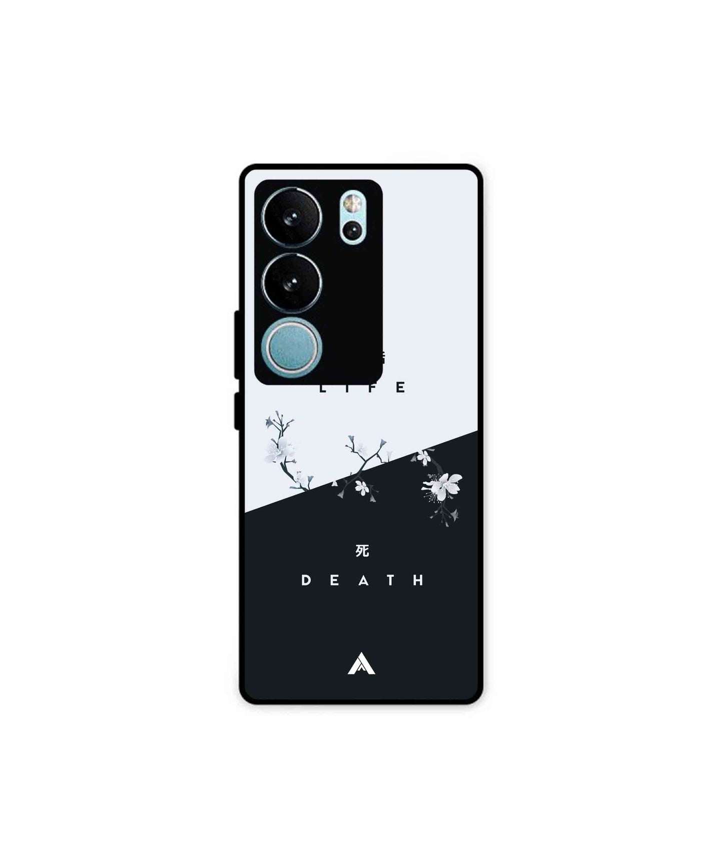 Life Death Metal Back Cover Phone Case for Vivo v29 Pro