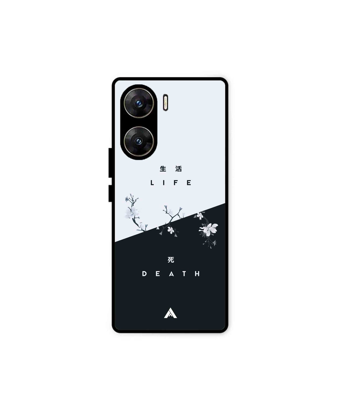 Life Death Metal Back Cover Phone Case for Vivo v29e
