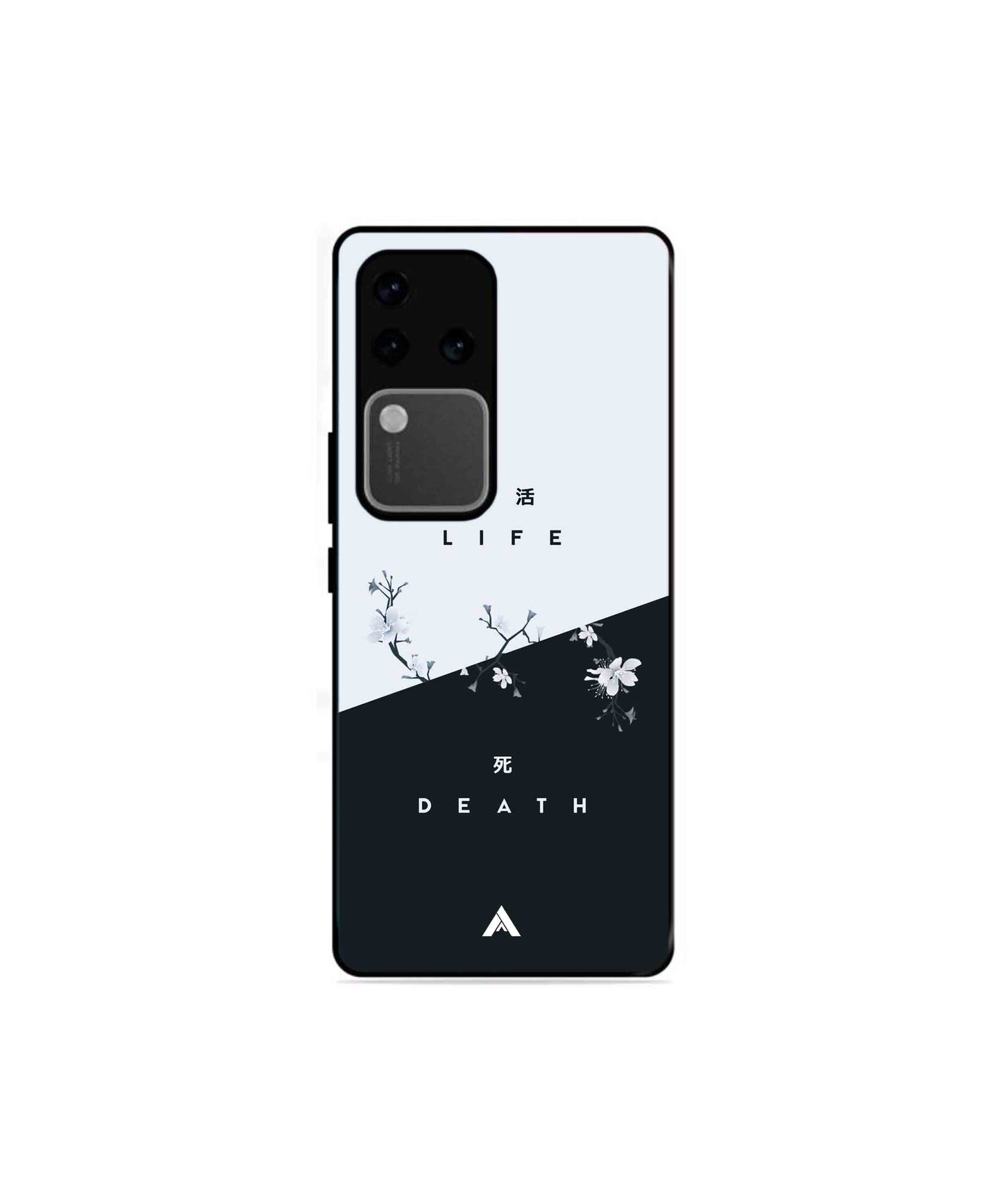 Life Death Metal Back Cover Phone Case for Vivo v30 Pro