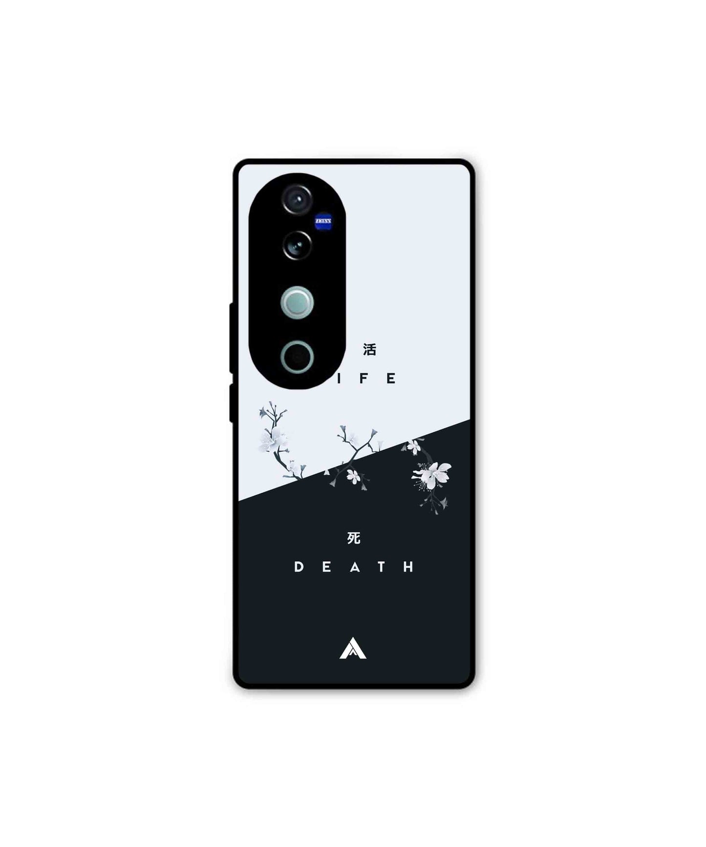 Life Death Metal Back Cover Phone Case for Vivo v40 Pro