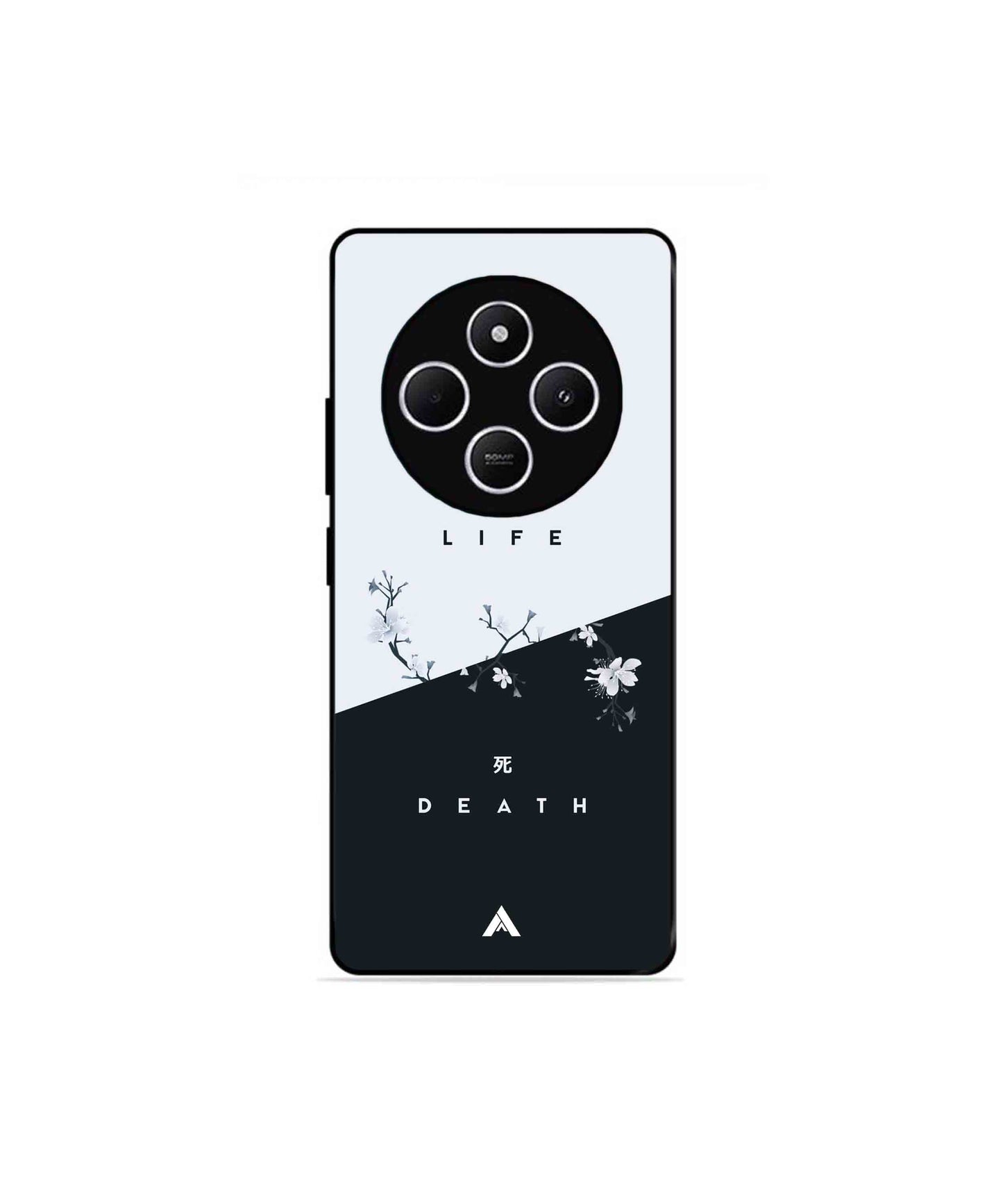 Life Death Metal Back Cover Phone Case for Xiaomi Redmi 14C