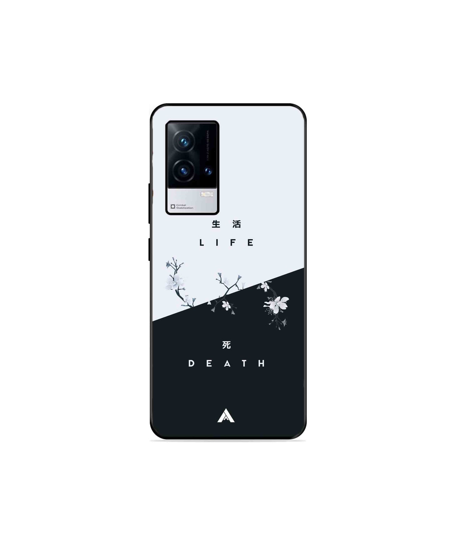 Life Death Metal Back Cover Phone Case for iQOO 9