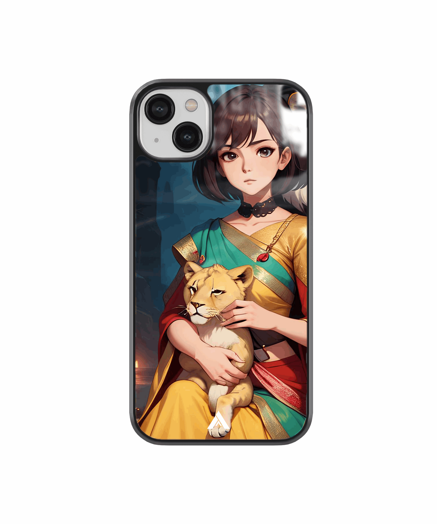 Lion Girl Premium Shockproof Metal Back Cover Case - Ascension Store